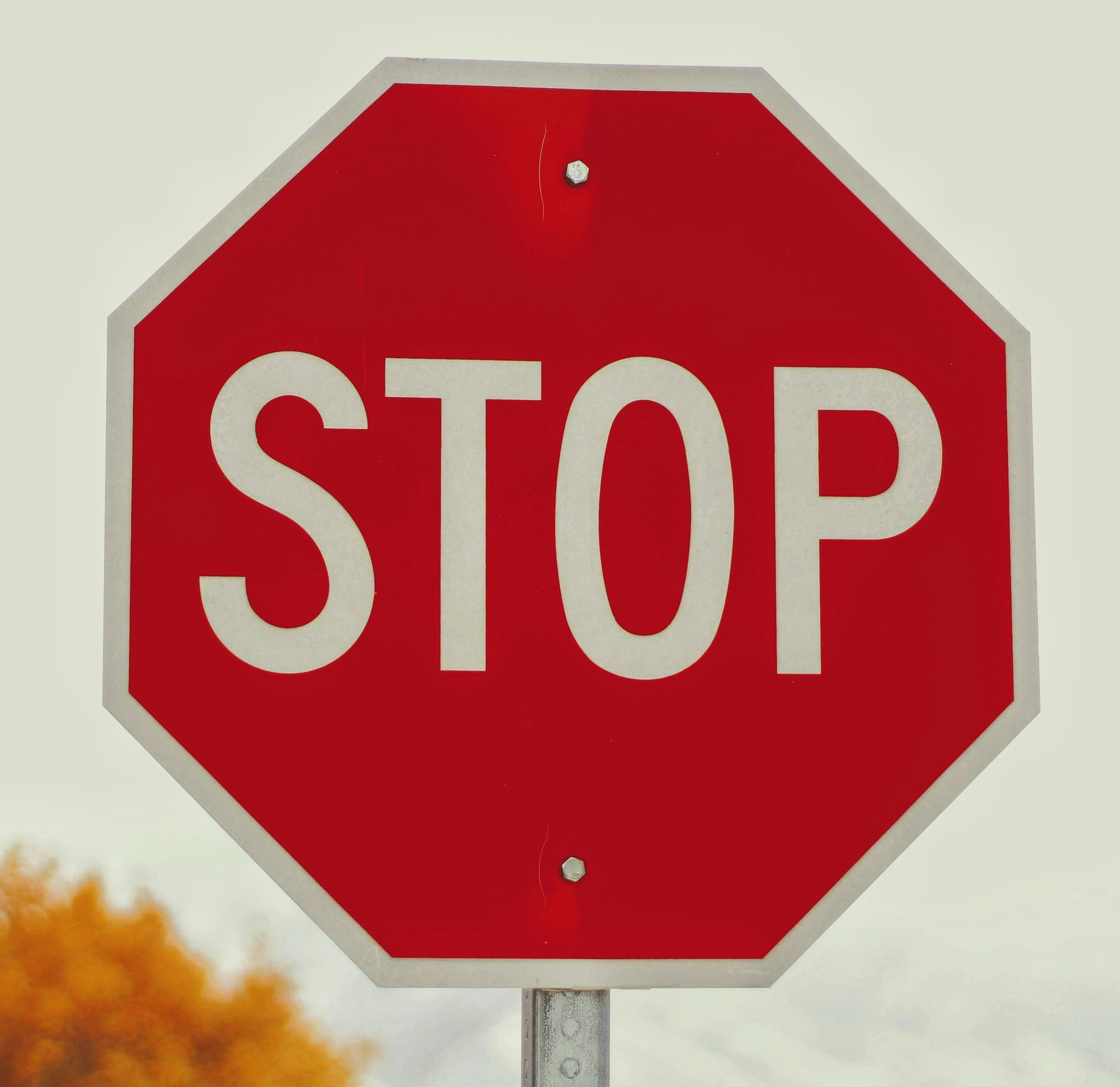 Stop sign